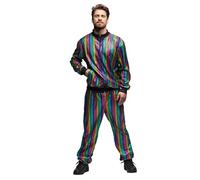 Boland 88614 Adult Tracksuit, Multicoloured, XXL