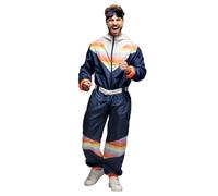 Boland 88826 1980s Adult ski Suit, Multicoloured, M