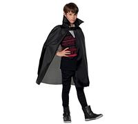 Boland 96924 Child Cloak with Nightfall Lapel, Black, One Size