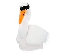 Boland 99907 - Swan Hat with Plush Plush Hat for Costumes for Men and Women Fancy Dress Costume