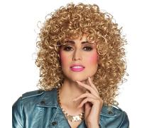 Boland - Adult Club Wig, Curly Synthetic Hair, Hairstyle, Costume, Carnival, Th
