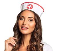 Boland Adult Nurse Hat Hospital Fancy Dress Medical Doctor Dress Up Accessory Headwear White One Size