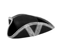 Boland 04015 Royal Pirate Hat, One Size, black