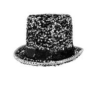 Boland - Adult Sequin Hat Headwear for Fancy Dress Costumes, Carnival, Theme Party and Festivals