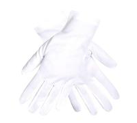 Boland Adult Unisex Clown Gloves. Fancy Dress Costume Accessory, Outfit, World Book Day, Halloween, Carnival, Circus, One Size (White)