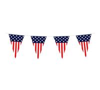 Boland American USA Flag Bunting Party Banner Decoration Accessory 6M