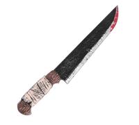 Boland Bloody Halloween Knife Prop 42 cm - Scary Costume Accessory with Blood-Spattered Blade - Fake Horror Weapon for Fancy Dress, Halloween Parties and Cosplay Outfits
