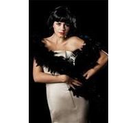 Boland 52601 - Feather Boa, approx. 180 cm, black