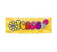 Boland Bol44503 Hippie Fabric Banner, multi-coloured