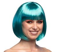 Cabaret Women's Wig, Turquoise