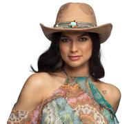 Boland - Cappello da cowboy, copricapo, accessorio per costumi western, accessori by festival, carnevale o feste a tema