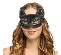 Boland - Charming Cat Mask with Rhinestones