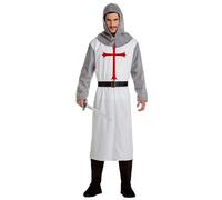 Boland - Costume da cavaliere medievale per uomo, costume in maschera per fest a tema o carnival, costume da favola