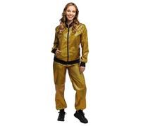 Boland - Costume Tracksuit, Costume Set with Jacket and Trousers, Jogging Suit in Disco Style for Carnival or Theme Party, 80s Outfit