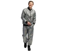 Boland - Costume Tracksuit, Costume Set with Jacket and Trousers, Jogging Suit in Disco Style for Carnival or Theme Party, 80s Outfit