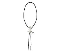 Boland Cowboy Boots Necklace - Western-Themed Silver Boot Pendant for Fancy Dress and Carnival Parties