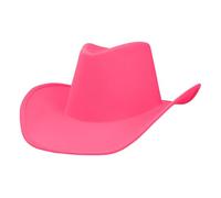 Boland - Cowboy Hat Blaze Neon Glow in Black Light Western Hat for Theme Party or Carnival Accessory for Fancy Dress Costumes and JGA