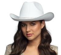 Boland - Cowboy Hat Daisy, Headwear, Western Costume Accessories, Festival Accessories, Carnival or Stag Party Accessories