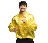 Boland 10232616 Disco Shirt, Solid, Yellow, 46-48 (EU)