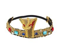 Boland Egyptian Queen Headband Cleopatra Accessory Queen of The Nile Fancy Dress Headwear Snake Dress Up Adult One Size