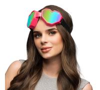 Boland - Festilove Ski Goggles, Holographic Lenses, Costume Accessory for Carnival and Theme Party, Party Goggles