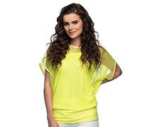 Boland - Fishnet top, size M - L, shirt, sexy top for women for disco or party, costume, carnival, theme party