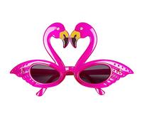 Boland Flamingo Party Glasses, Hawaiian, Fancy Dress Accessory, Carnival, Festival, Novelty Glasses, Adult, One Size (Pink)