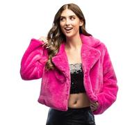 Boland - Fluffy Rave Faux Fur Jacket Size M/L Short Fur Jacket for Costume, Party Outfit, Carnival and Festival