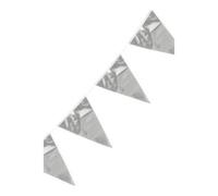 Boland Foil Metallic Garland Silver (One Size)