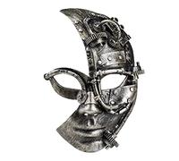 Boland 10131933 Bol54524 Half Mask Robot Steampunk for Women, Adult, Multi-Coloured