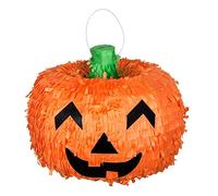 Boland Halloween Pumpkin Pinata - 28 cm Orange Jack O’Lantern Party Decoration for Trick or Treat, Kids Birthday, Carnival & Theme Parties - Fill with Sweets, Confetti & Small Gifts