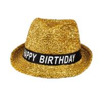 Boland - Happy Birthday Hat (Gold) - Adult