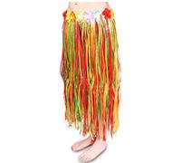 Boland - Hawaiian Skirt, 80 cm, Raffia Skirt, Beach Party, Summer, Costume, Carnival, Theme Party, multicoloured, One Size
