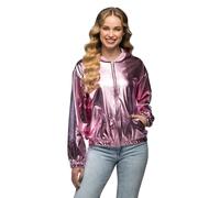 Boland - Jacket Rave in Metallic Look, Costume for Men and Women in Retro Style, Group Costume for Theme Party or Carnival