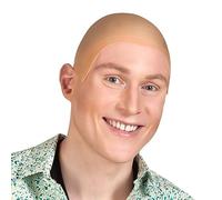 Boland Latex Bald Head, Skin Head, Party, Fancy Dress Accessory, Halloween, Cosplay, Cap, Novelty, Joke, Unisex, Adult, One Size (One Size)