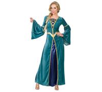 Boland - Medieval Princess Costume for Women, Fancy Dress Costume for Theme Party or Carnival, Queen