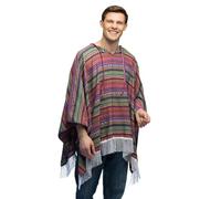Boland - Mexico Poncho in One Size, Top for Adults, Mexican Costume for Festival, Carnival or Theme Party