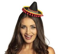 Mexican Mini Sombrero Hat on Headband Fiesta Mexico Fancy Dress Fascinator