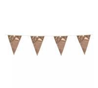 Boland Mini Foil Bunting Banner Gold (One Size)