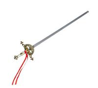 Boland Musketeer Sword - 58cm Toy Rapier with Gold Handle and Red Ribbon - Fancy Dress Costume Accessory for Musketeer, Pirate, Renaissance or Knight Outfits - Carnival, Party, Halloween