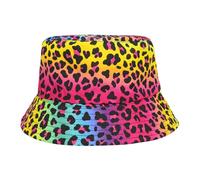 Boland - Neon Bucket Hat Glow in Black Light Hat for Carnival, Theme Party or Festival