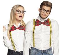 Boland Nerd Costume, Multi-coloured, One Size, 02606
