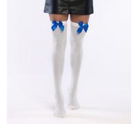 Boland - Over-the-knee with Bow, Hold-Up Stockings for Carnival, Theme Party and Halloween