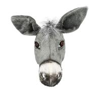 Boland Plush Animal Mask for Adults, Durable Half Mask for Costumes, Carnival, Theme Party or Halloween