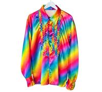 Boland Rainbow Party Shirt Medium EU Size 50/52 UK Size 40/42