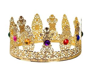 Boland Royal King / Queen Crown Adult Fancy Dress