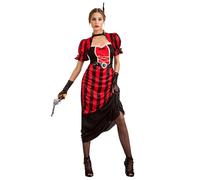 Boland 84470 (S) cowgirl Adult Saloon Girl Betsy Costume, multicoloured