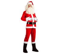 Boland - Santa Claus Costume for Adults, 6 Pieces, Fancy Dress Costume for Santa Claus, Christmas or Carnival
