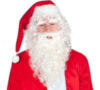 CHRISTMAS SANTA BEARD WIG and EYEBROW SET
