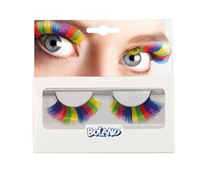 Boland - Self Adhesive Basic Eyelashes 1 Pair Artificial Eyelashes Easy to Apply Eye Look, Masquerade Party, Carnival